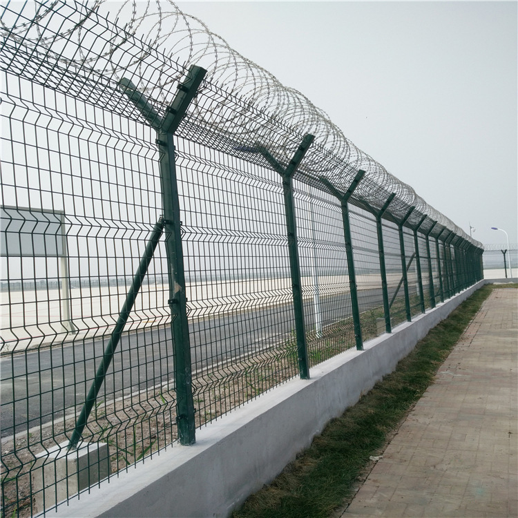上海机场护栏网、机场钢筋网围界