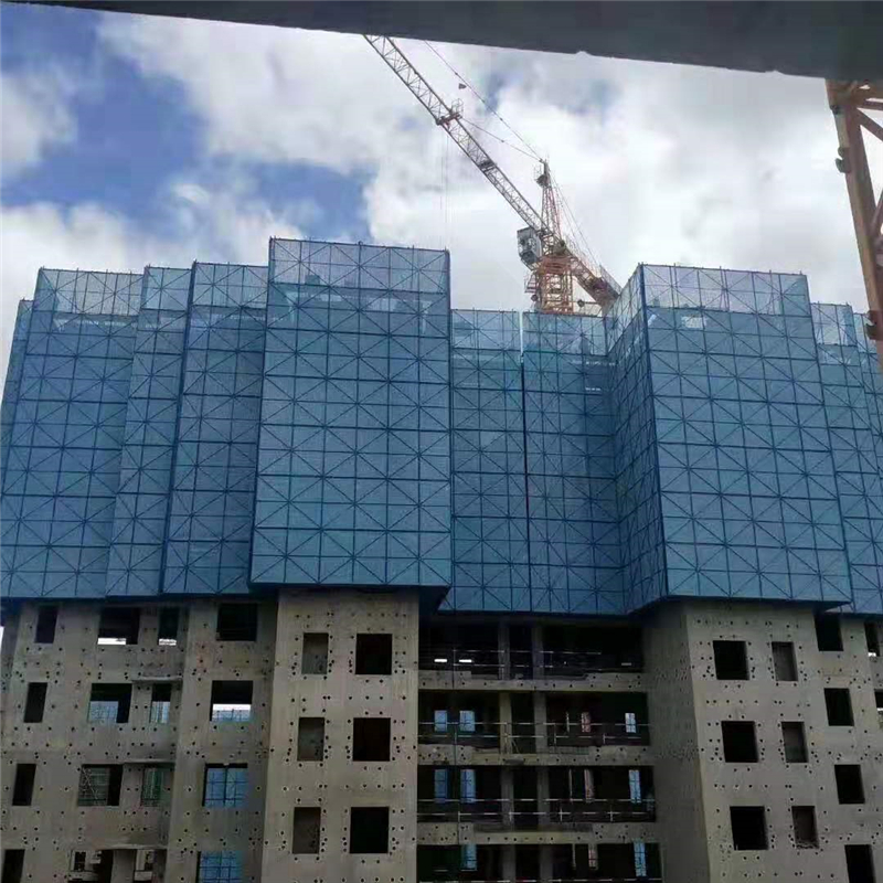 上海工地爬架防护网