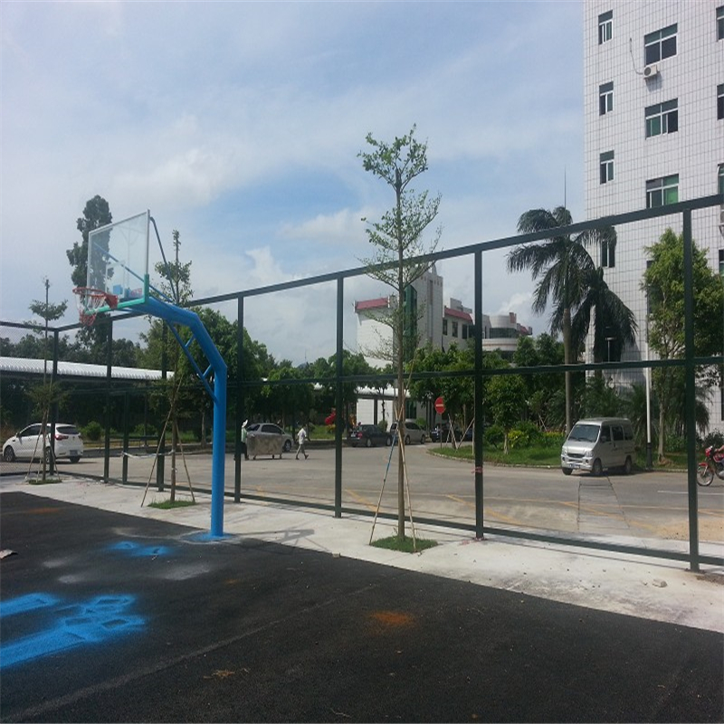 湖北篮球场地围网 体育场防护网