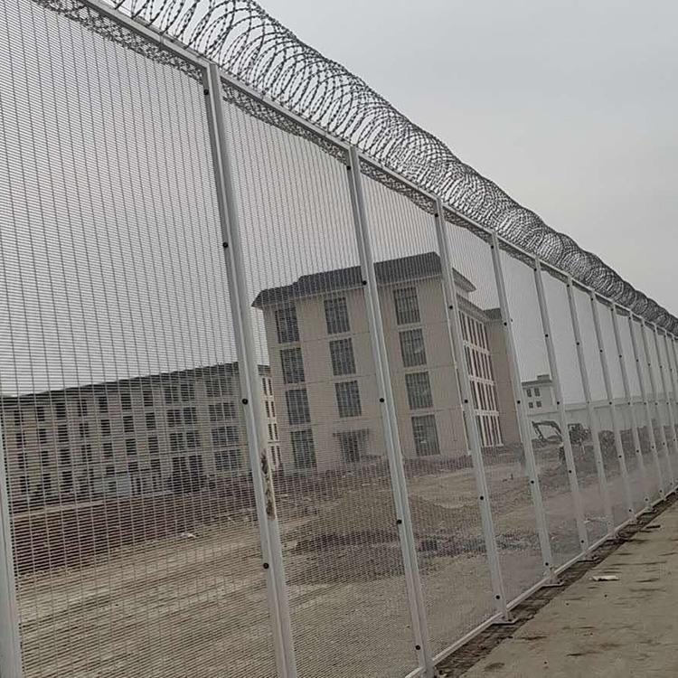 湖北关于监狱隔离网技术参数 监狱副警戒线防攀越式隔离网
