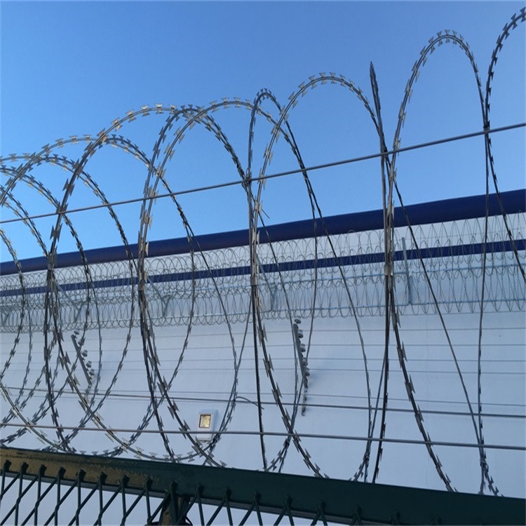 上海不锈钢蛇腹形刀刺网